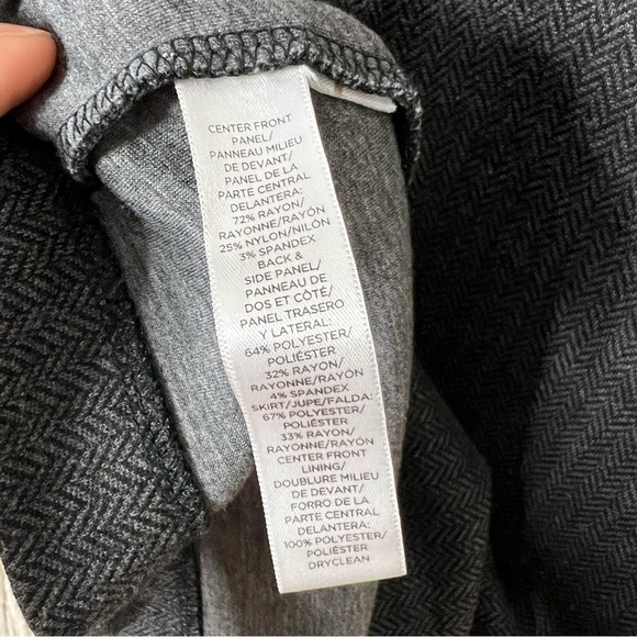 Ann Taylor loft herringbone color block sheath dress sz 2P - Picture 6 of 7